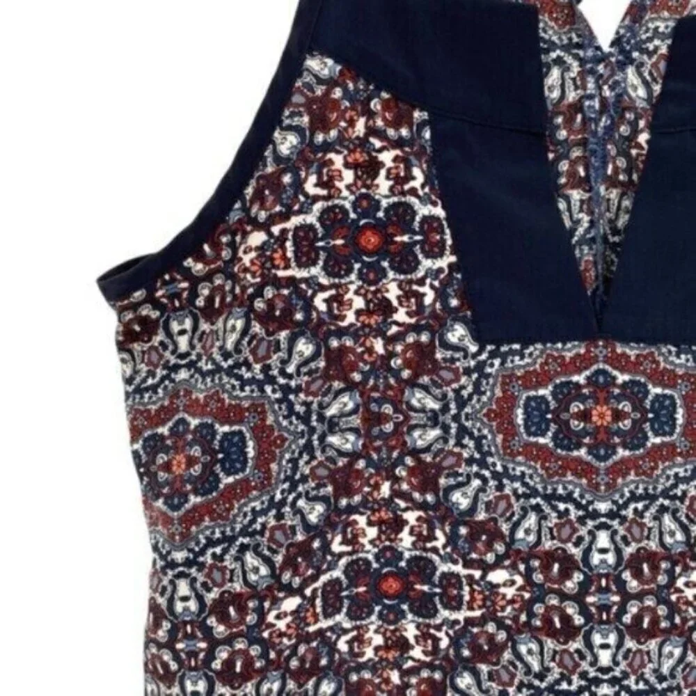 Athleta Medallion Dunes Boho Tassel Halter Tank Top - Picture 8 of 13